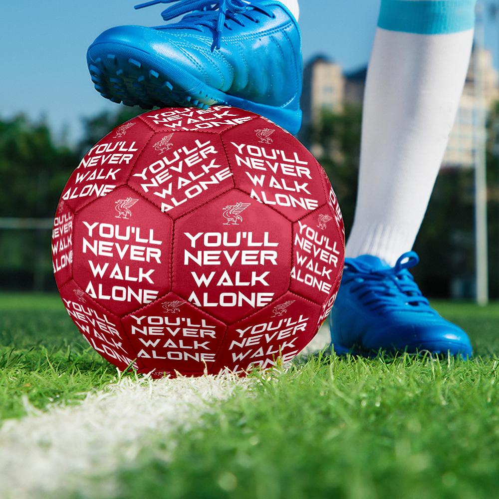 Liverpool Football Club Theme Size 5 Soccer Ball, Suitable for Both Indoor and Outdoor Matches, a Gift Suitable for Everyone.
