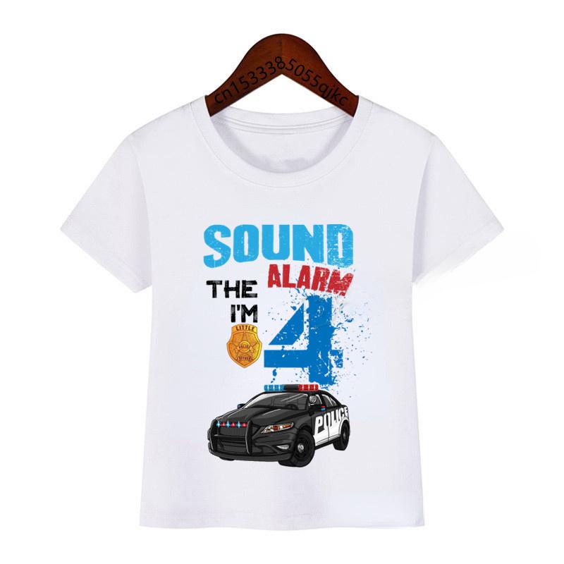 

Детская футболка с днем ​​рождения для мальчиков 1–10 лет, белая футболка, футболка с цифрами на день рождения для маленьких мальчиков и девочек 100cm