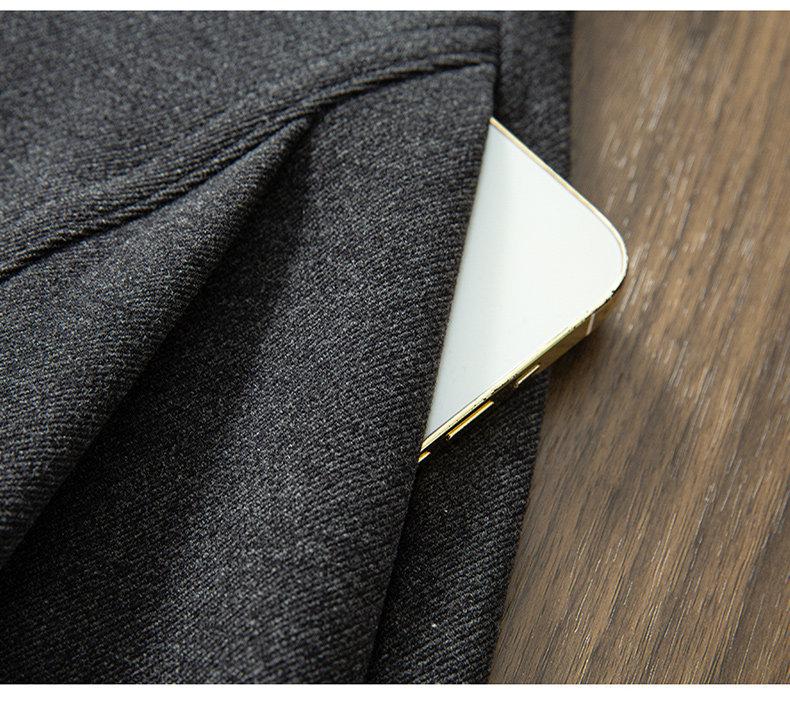Woolen High-Waisted Wide-Leg Pants for Women - Autumn/Winter 2025, Casual Loose Fit, Thickened Drape.