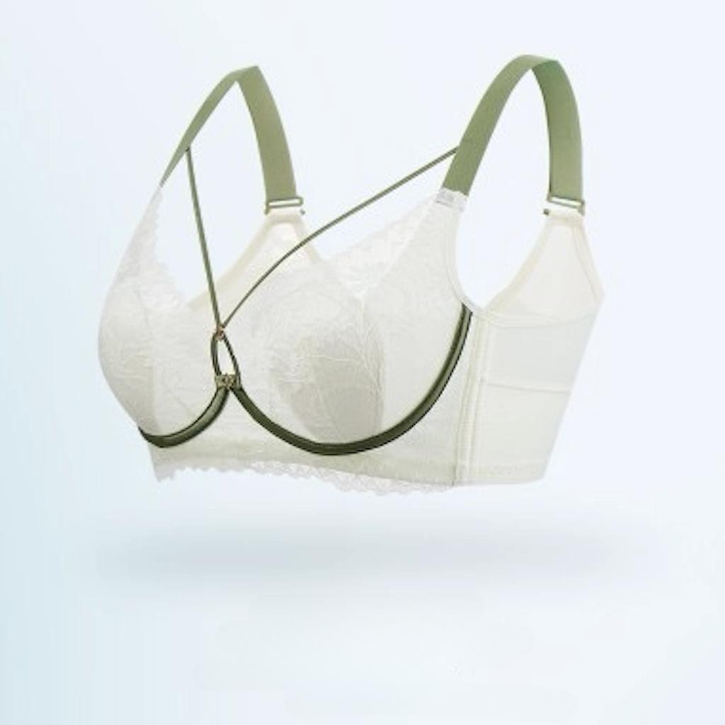 Memory Ring Sexy Lace Ultra-Thin Crystal Cup French Lingerie Large Adjustable Sexy Bra