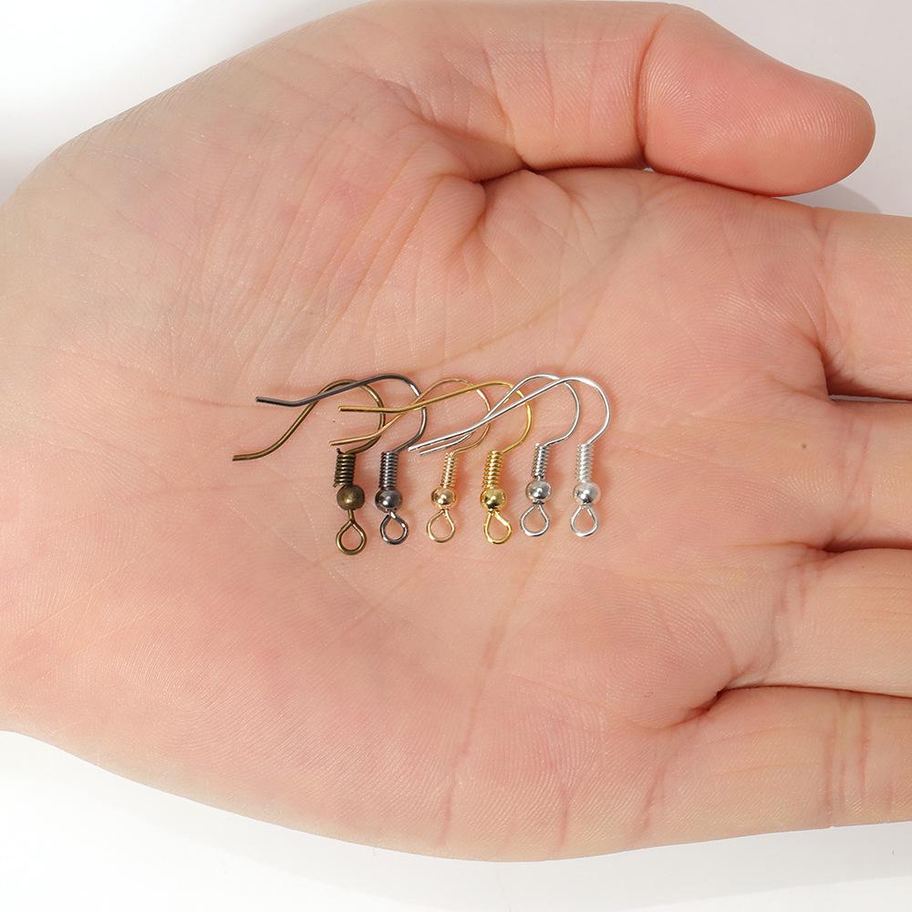 Multi-Color Handmade Metal Ear Hook Accessories for DIY Earrings