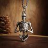 European and American Halloween Punk Style Skull Fashion Retro Jewelry Necklace Pendant