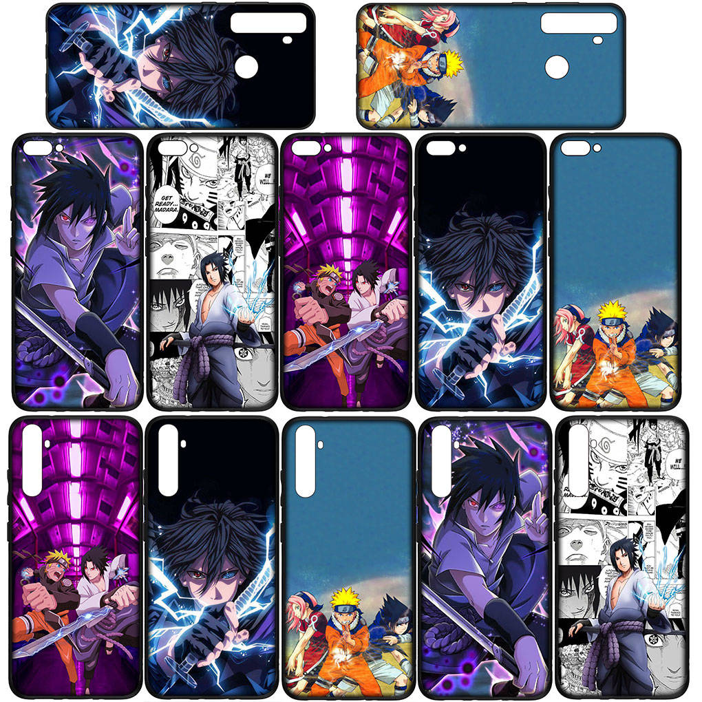 Cover for iPhone 16 15 Xiaomi Redmi Note 14 13 12 11 Pro Max X 8 9 16e Samsung Galaxy S25 S24 S23 Moto E15 OPPO Huawei Uchiha Sasuke Naruto Phone Case