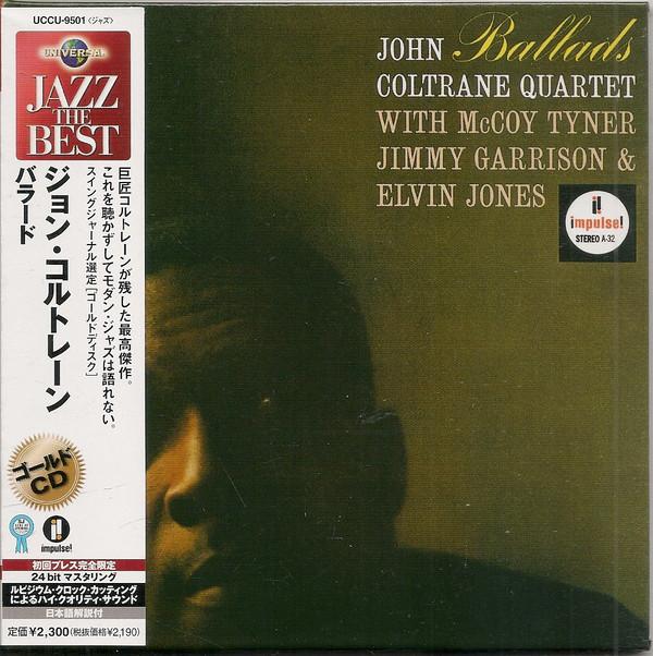 

CD JOHN COLTRANE QUARTET - Ballads UCCU9501 Impulse! Japan Jazz Used