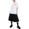 FILA Fusion FOB Series American Retro Letter Print Loose Sports T-Shirt Unisex Tops White T11U126110FWT