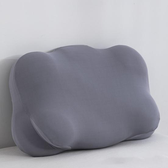Ergonomický spací polštář z paměťové pěny Cloud Contour Polštář s dvojí výškou pro podporu krku s tunelem na ruce pro spáče na boku, zádech a břiše