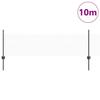 Poteaux de clôture vidaXL 5 pcs U-Channel Gris 60 cm Acier 3336811