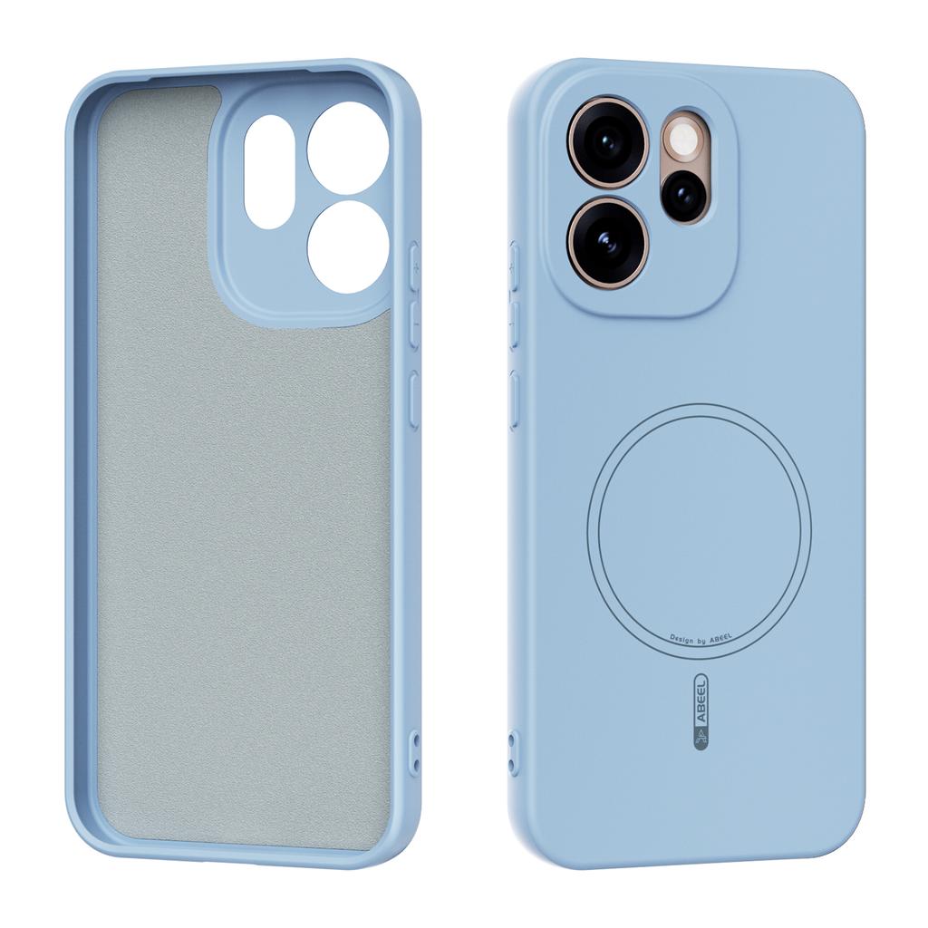 For OPPO Reno 15F 14F 15 14 Pro/Find X9 X8 Pro Case Full Body Protection Hand Feel Liquid Silicone For Magsafe Soft Bumper Cover
