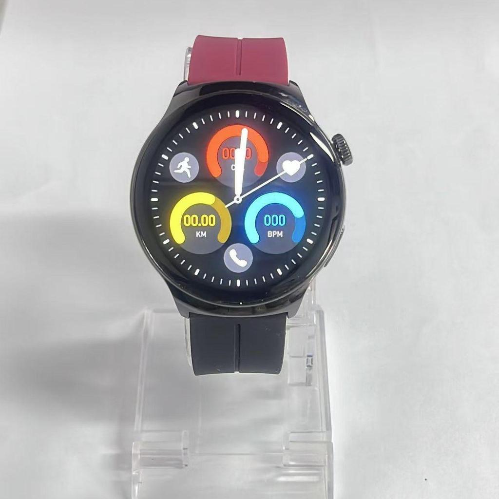 Evergreen Disc Smartwatch: Stylish Bluetooth with Camera, Heart Rate & Running Tracker, Waterproof, Long Battery Life.