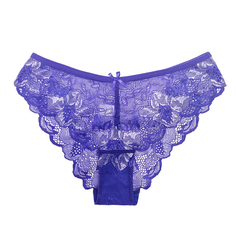 1pcs Women Panties Girls Sexy Lace Underpant Plus Size Pretty Underwear Female Seamless Low Waist Breathable Briefs Female Panty