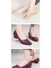 Women's Non-slip Chunky Heel Sandals - Thickened, Versatile, Fashionable, Height-boosting, Comfortable, Square Toe, Summer Casual Shoes.
