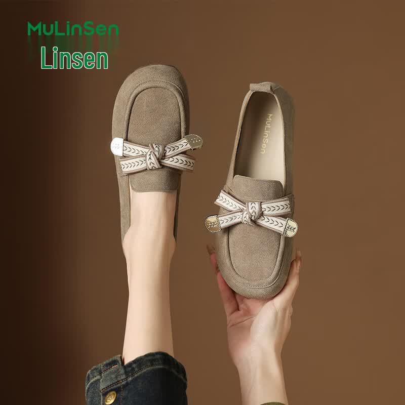 Women s Slip-on Bowknot Casual Flats 36