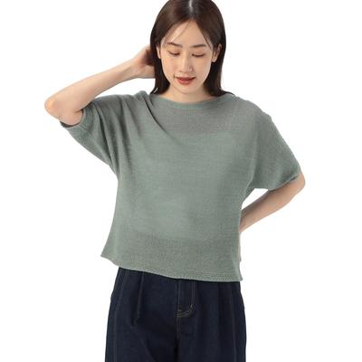 Comme Ca Ism Made In Japan Washi Knit L Mint 12-77KG05-204