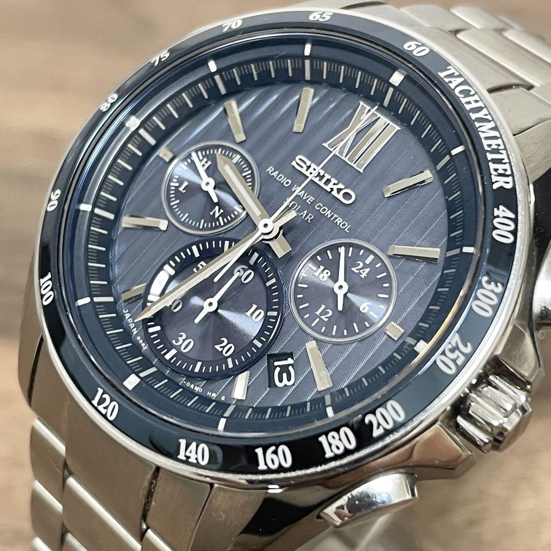 

[USED] Rare Seiko Brightz Solar Radio Controlled SAGA151 Flight Expert