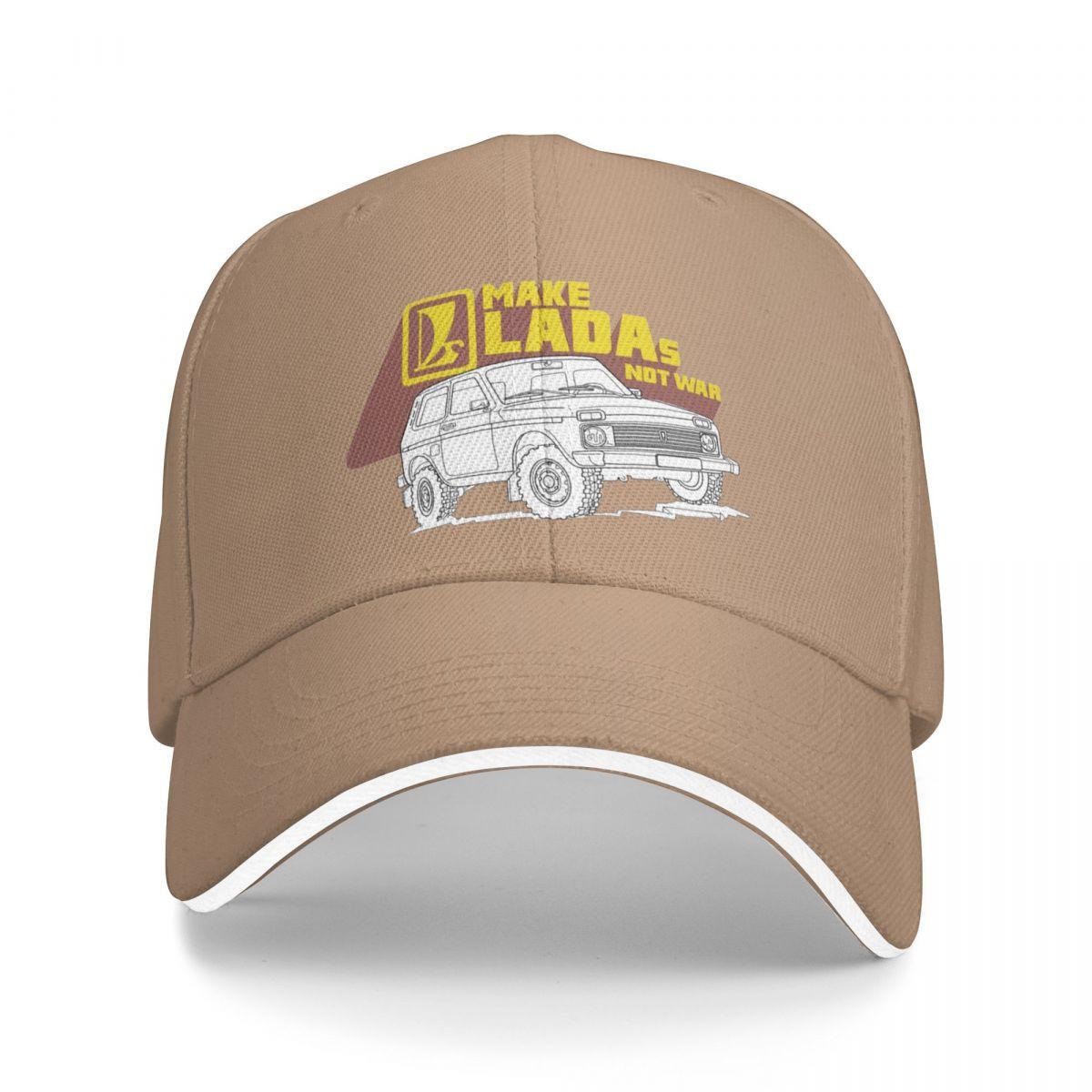 

Lada Niva, автомобильные шапки-дальнобойщики, винтажная бейсболка для женщин унисекс, костюм-каскет на все сезоны One Size