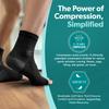 Ankle Socks with Arch and Ankle Support - Toe Less Design with Elastic Foot Support, Suitable for Daily Wear and Outdoor Activities