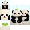 Panda Hua Hua Plüschtier Realistisches Stofftier Panda Kissen Für Kinder Und Erwachsene