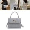 Stylish Butterfly Bow Shoulder Bag For Women 2024 Summer Korean Trendy Tote