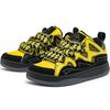 Kappa Fatty Casual Trendy Shoes Comfortable Fit Durable Low-Top Sneakers Unisex sneakers Yellow K0BZ5CS20-216