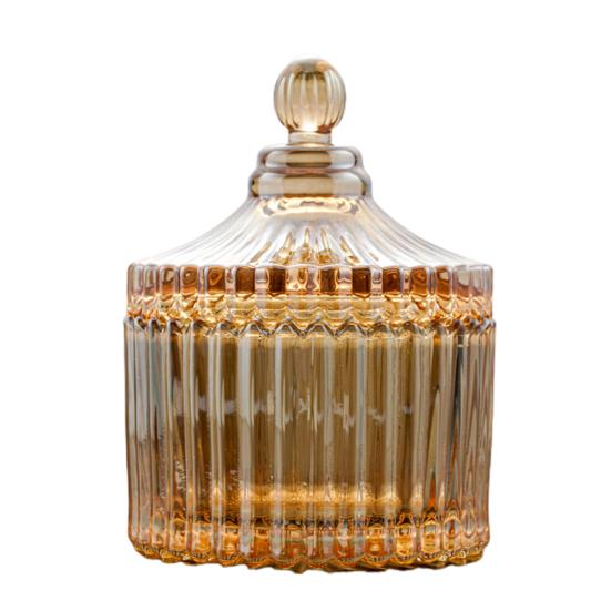 Fashionable Nail Art Cup Strong Wear-Resistant Compact Clear Powder Dappen Dish