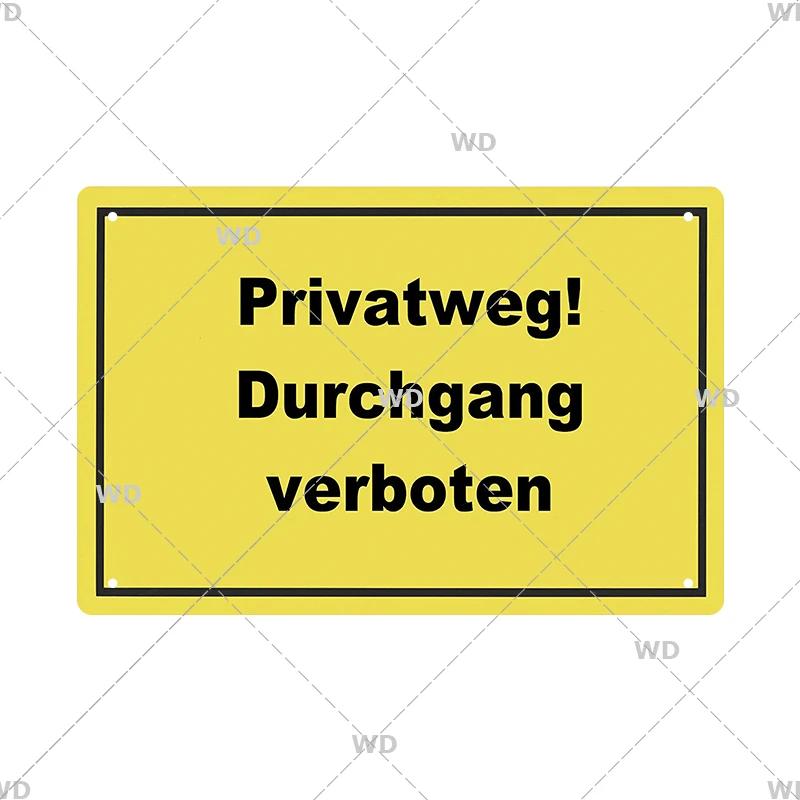 Mfoever Tin Sign Vintage Assorted Traffic Warning No Parking Tin Sign Set Retro European Bicycle Dog Fire Prohibition Metal Wall Art Rustic Saf