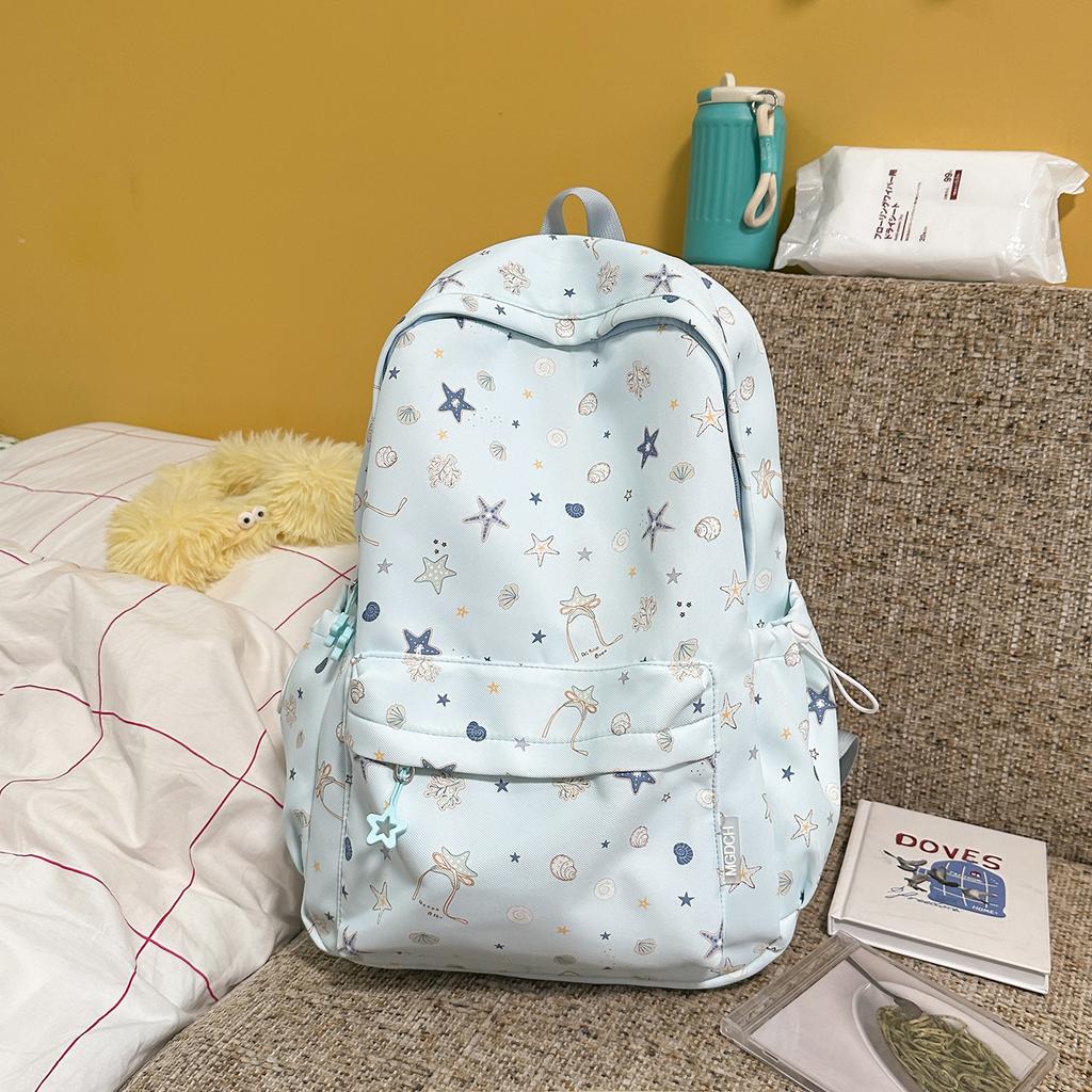 Schoolbag Japanese Ins College Style School Bag Female College Student Simple Cute Girl Backpack Small Fresh Versatile Backpack Female