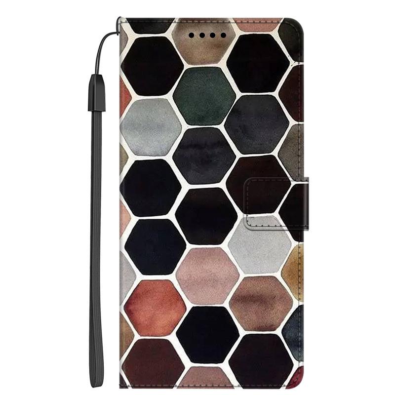 Marble Leather Case For Samsung Galaxy A03 A035F Case Note 20 S22 Plus S 22 Ultra A13 5G A 03 Flip Cover Stand Wallet Book Funda