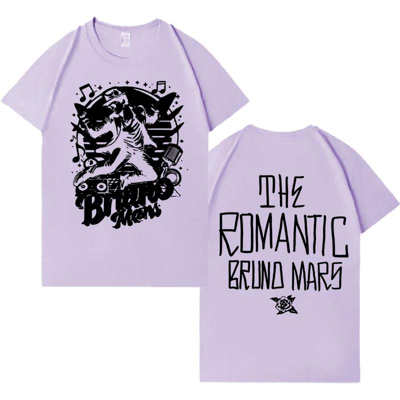 Rapper Bruno Mars Hip Hop Music Graphics Tshirts Mens Womens Casual High Quality Short Sleeve Tee Shirt Crewneck Cozy Streetwear
