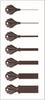 Clover Tatting Lace Supplies Picot Gauge 57-860