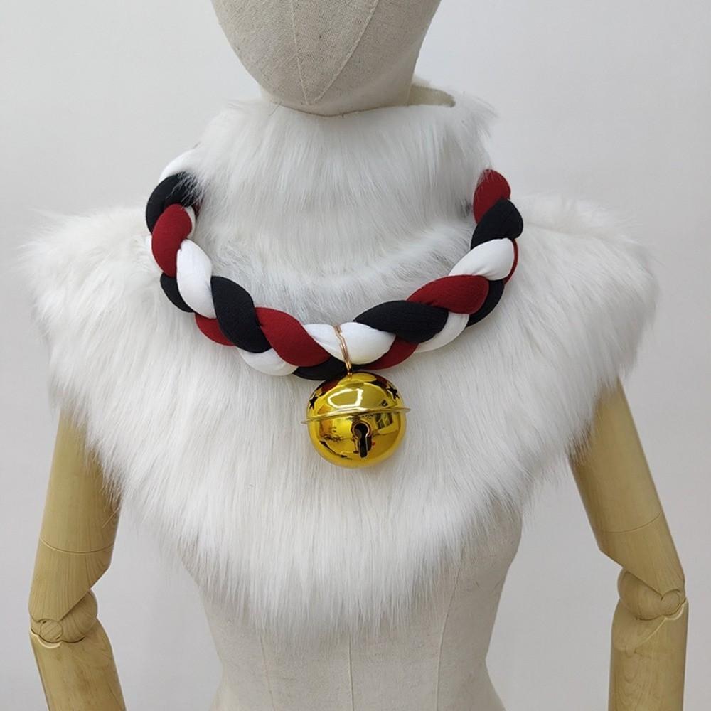Handmade Bell Collar Necklace With Bell Cosplay Costume Necklace Animal Cosplay