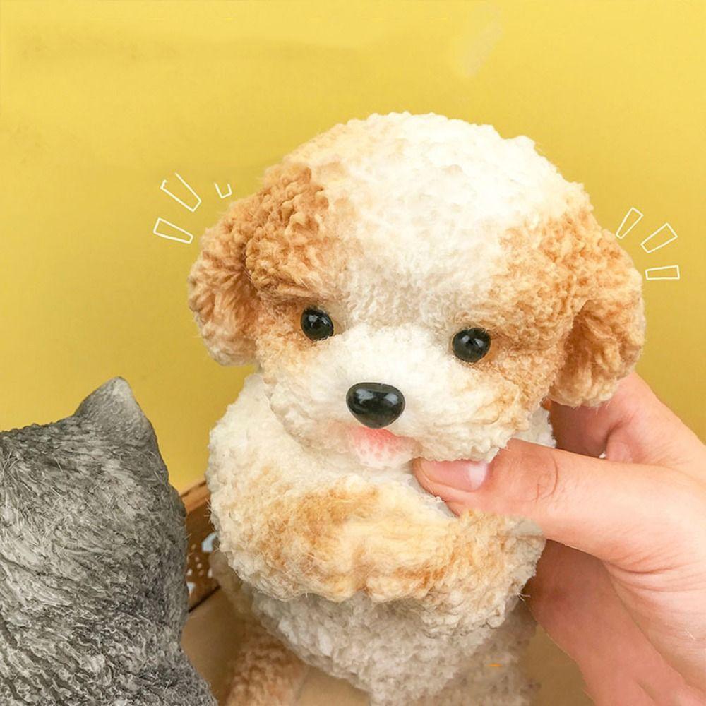 Animal Simulation Cat Squeeze Toys Slow Rebound Cat Fidget Toy Big Cat Doll Squeeze Toy Office