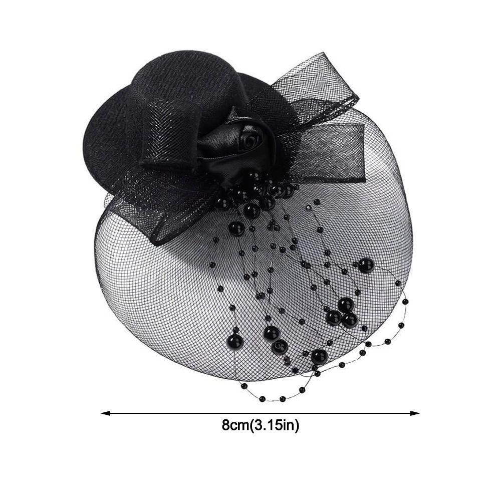 Elegante Netz-Zylinderhüte für Abendessen, Bühne, Fotoshow, Geburtstag, Kinderparty-Accessoire