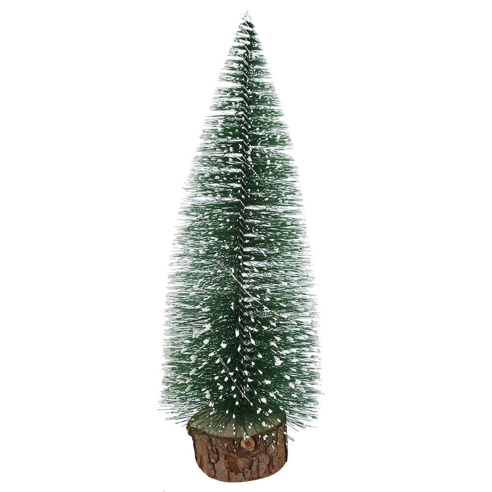 Stolní LED světla Mini vánoční stromek Dekorace Domov Vánoční festival Dárek Ozdoba 25cm / 9.8in
