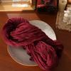 Vintage Table Runners 90x180/300cm Boho Cheesecloth Table Setting Multi-color Rustic Country Wedding Decoration Dinning Decor