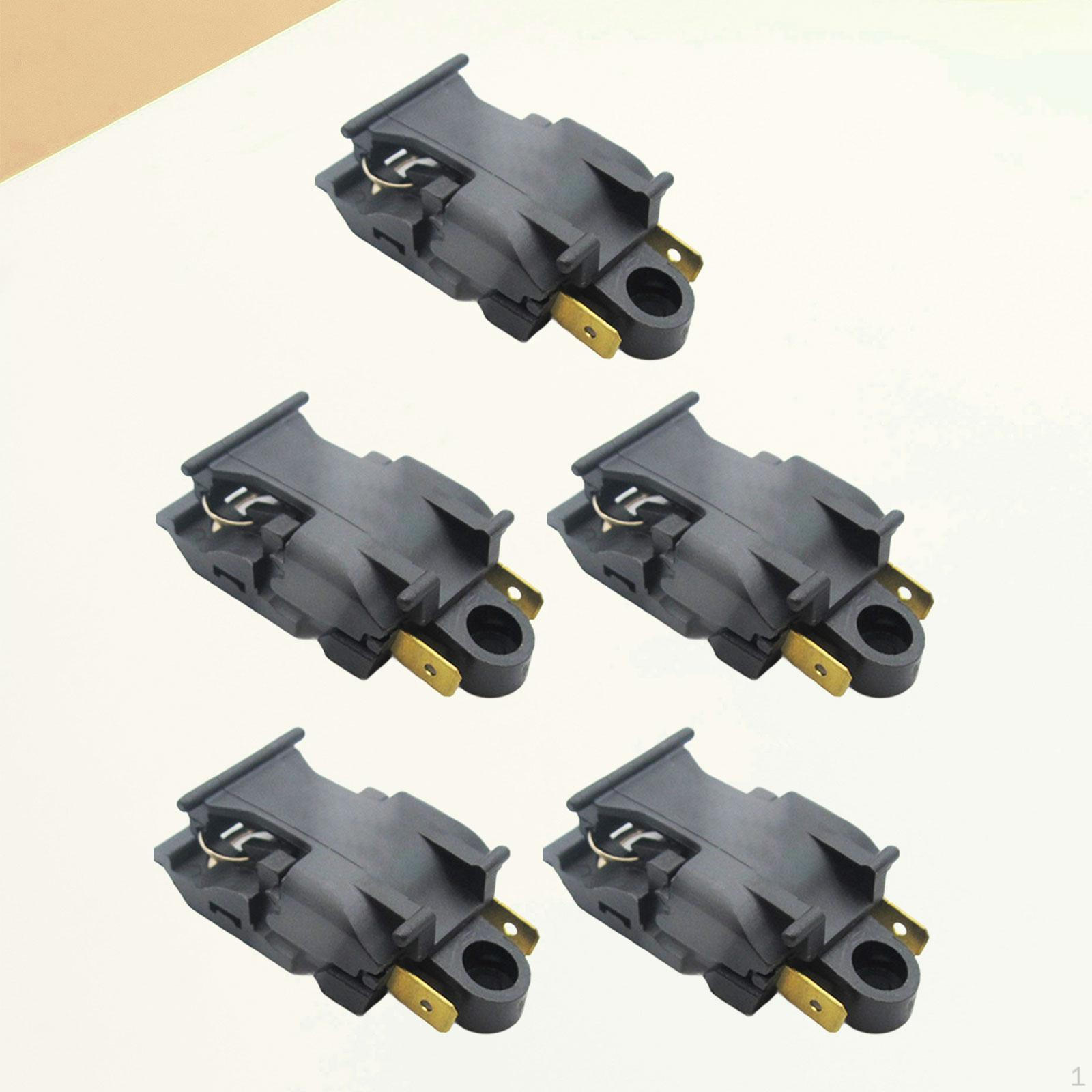 

5 шт., переключатель термостата котла, регулятор температуры, запасные части, 2 контакта, запасная часть