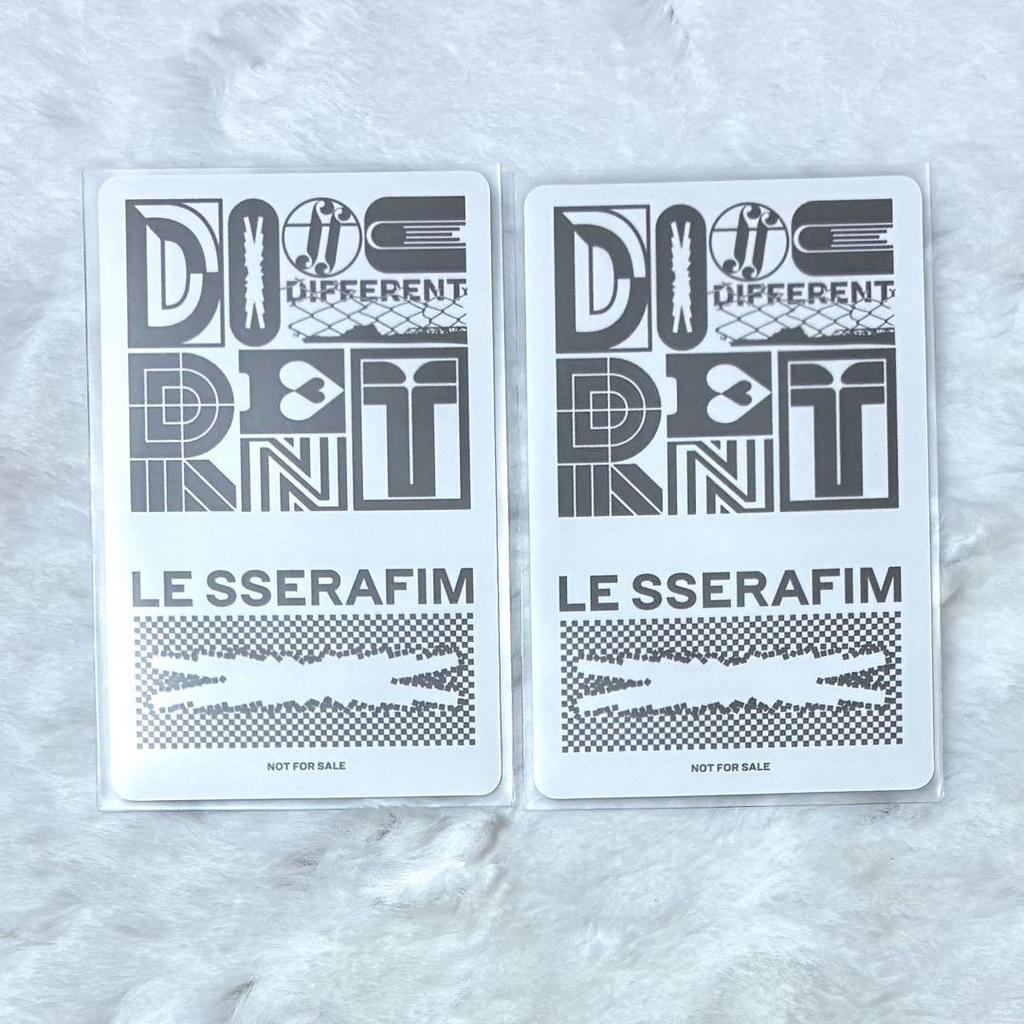 [USED] LE SSERAFIM Chaewon Universal LaKidro 2nd 4th