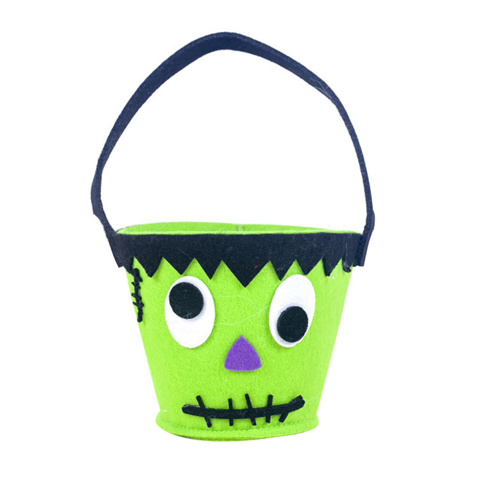 Infant Baby Kids Boys Girls Handbag Halloween Candy Handbag Halloween Cute One Size зелёный