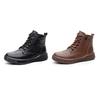 2025 autumn and winter new retro Martin boots women's thick heel thick sole versatile short boots casual warm women's boots