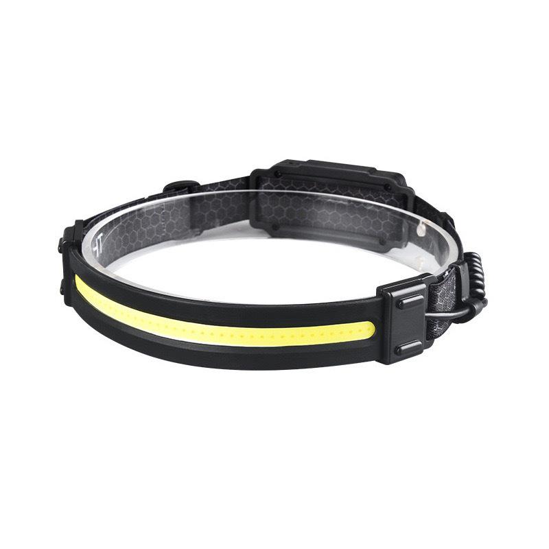 

USB Rechargeable Dual Light Source Waterproof Headlamp for Night Fishing