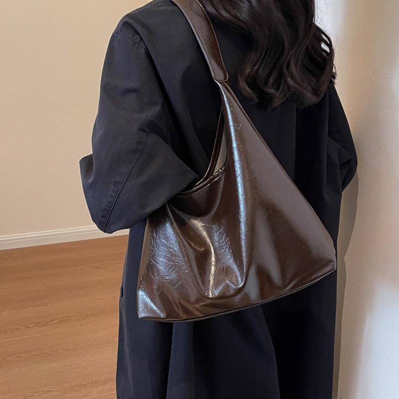 Damen Herbst/Winter Mode Tote - Geräumige Schultertasche für Arbeit & Pendeln