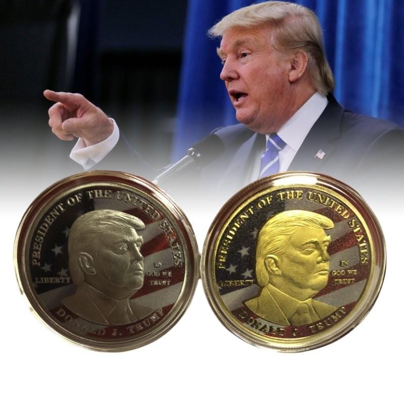 Donald Challenge Trump Coin Metal United States President Coin Commemorative