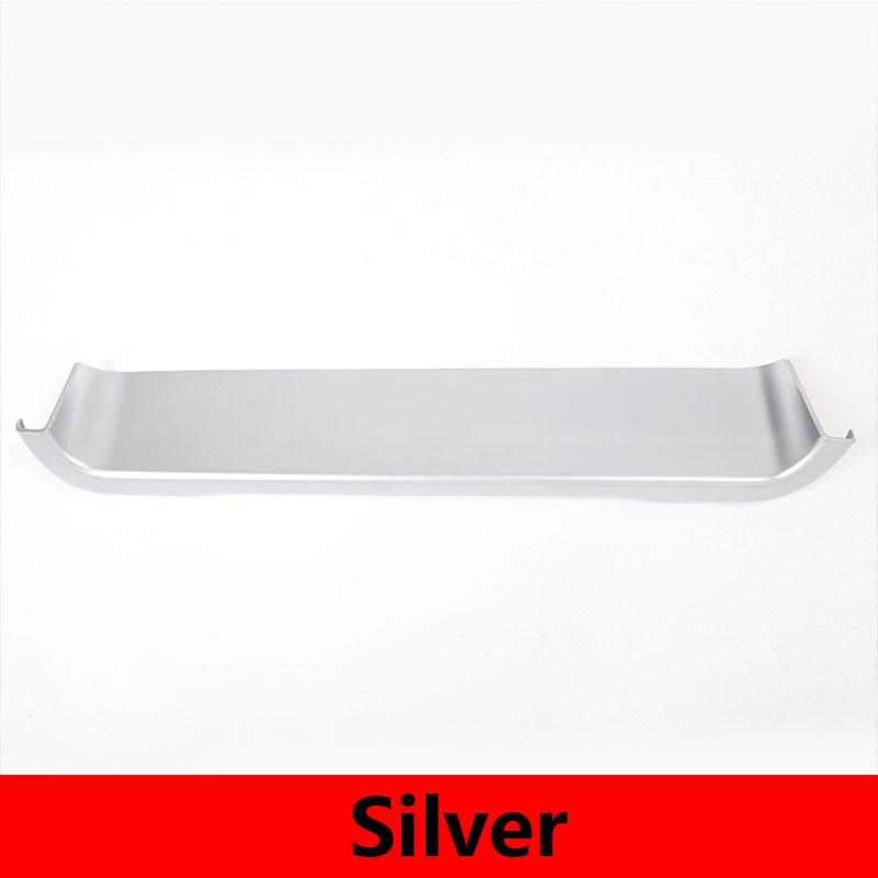 ABS Silver/Carbon fibre For BMW 7 Series F01 F02 F03 F04 2009-14 Car Dashboard Display Decorative Frame Interior Accessories