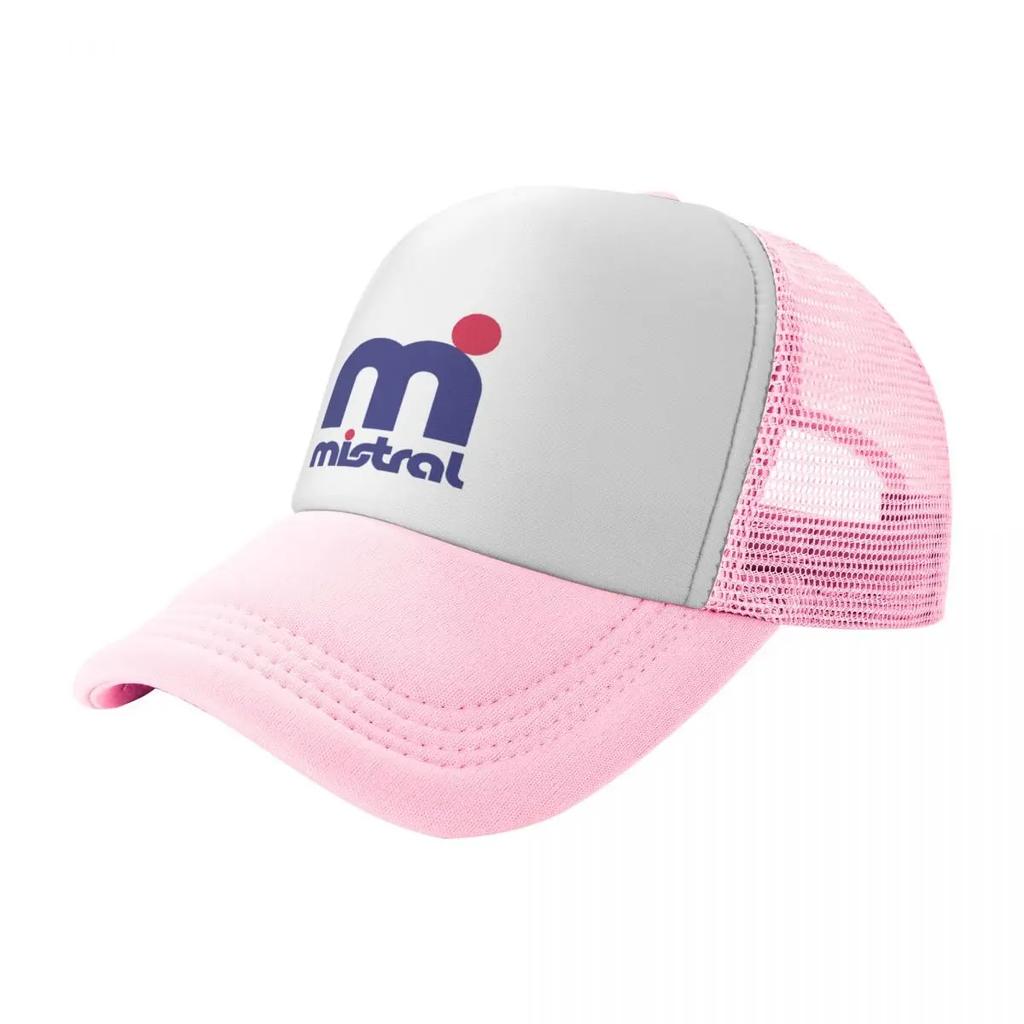 Mistral Logo Baseball Cap Luxury  Hats for Men Bobble Hat Trucker  S For Men Womens