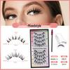 Quantum Magnetic Eyelash Set - False Magnet Eyelashes with Curler