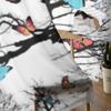 Tree Butterfly Black Nature Sheer Curtains For Living Room Kids Bedroom Tulle Curtains Kitchen Window Treatment Drapes