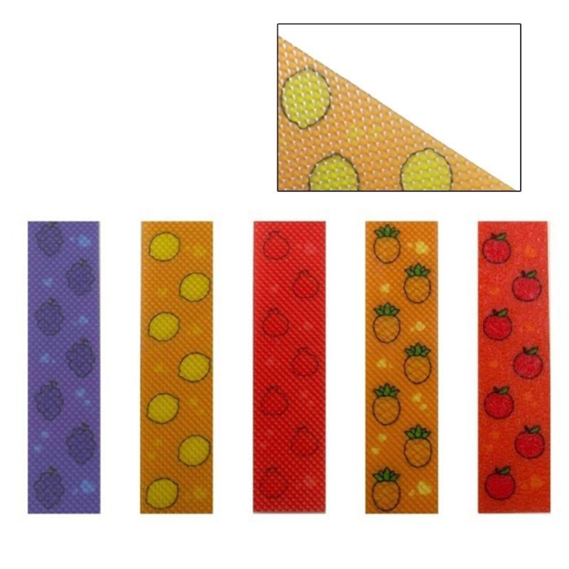 

Pack of 5 Calming Embossed Scented Stickers Texture Sticker for Relaxation Office Decoration Gift Accessories