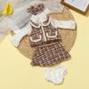 Doll Clothes for 55cm 21.65inch Reborn Doll Clothes Accessories Elegant Fashion Dress Set Reborn Baby Dolls Clothing Accessories