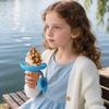 Silicone Popsicle Leak-proof Rack, Ice Cream Rack For Kids To Handle Melted Cold Food, Reusable For Party Families