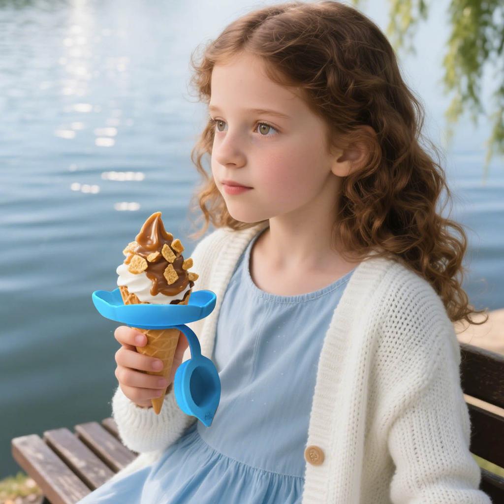 Silicone Popsicle Leak-proof Rack, Ice Cream Rack For Kids To Handle Melted Cold Food, Reusable For Party Families
