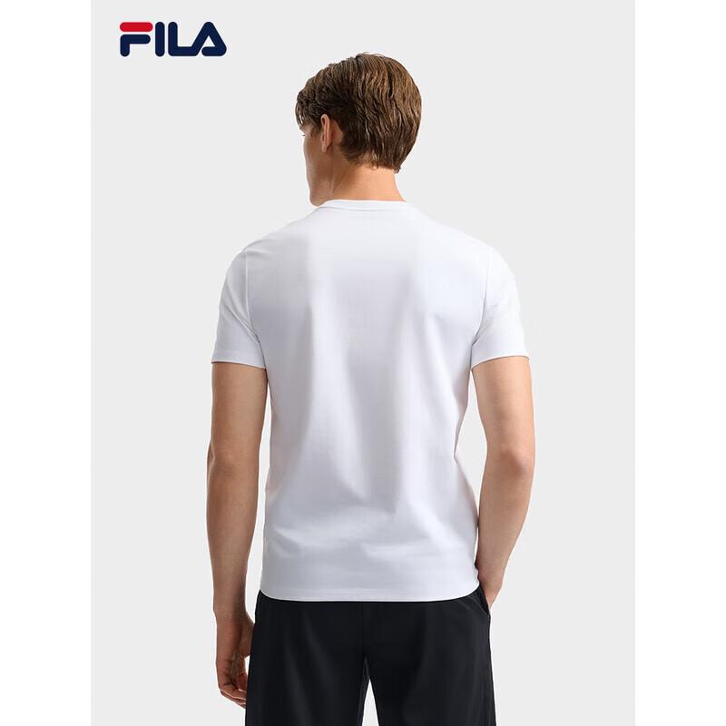 FILA Men's Basic Knit Short-Sleeve T-Shirt